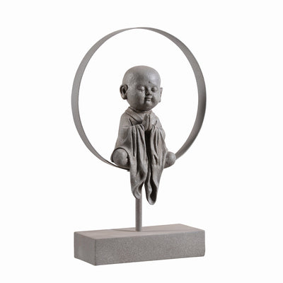 77192 - Little Monk Home Decor Tabletop Ornament Hi-Line Gift Ltd.