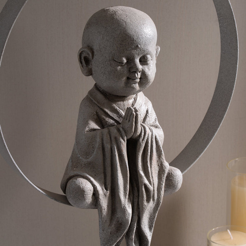 77192 - Little Monk Home Decor Tabletop Ornament Hi-Line Gift Ltd.