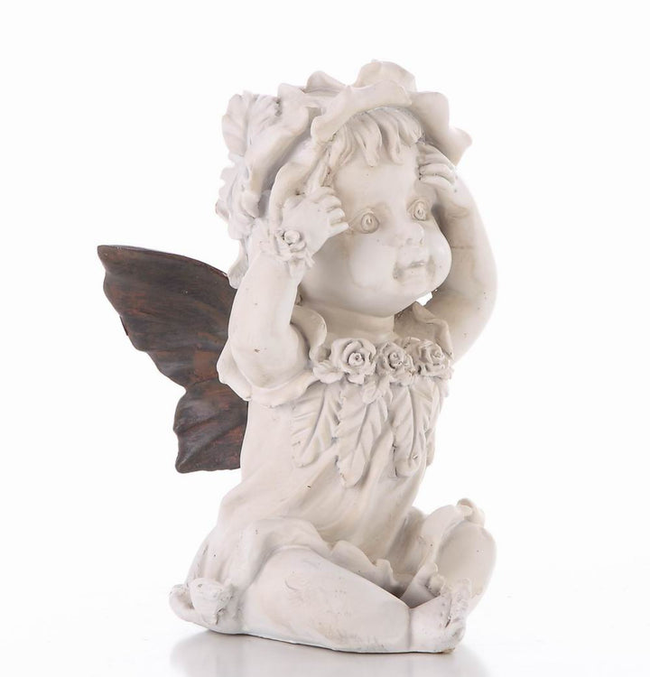 Hi-Line Exclusive - Baby Fairy with Hands on Face HI-LINE GIFT LTD.