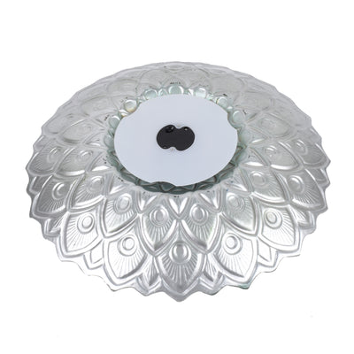 Solar Glass Bird Bath With Stand HI-LINE GIFT LTD.