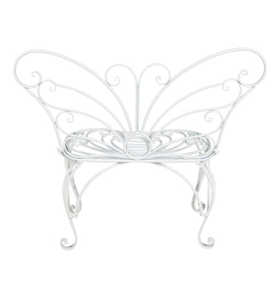 Metal Garden Decor - Butterfly Bench HI-LINE GIFT LTD.