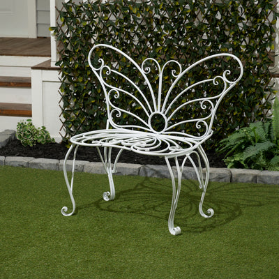 Metal Garden Decor - Butterfly Bench HI-LINE GIFT LTD.