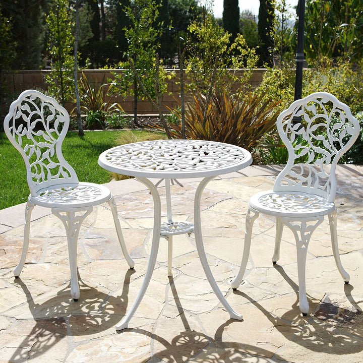 Leaves Bistro Set - 3 PCs - Home Decor - Hi-Line Gift Ltd.