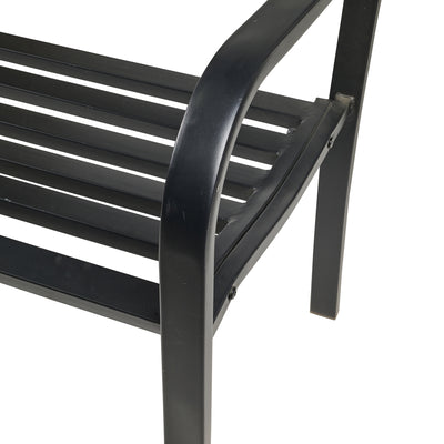 Black Birds And Branches Garden Bench HI-LINE GIFT LTD.