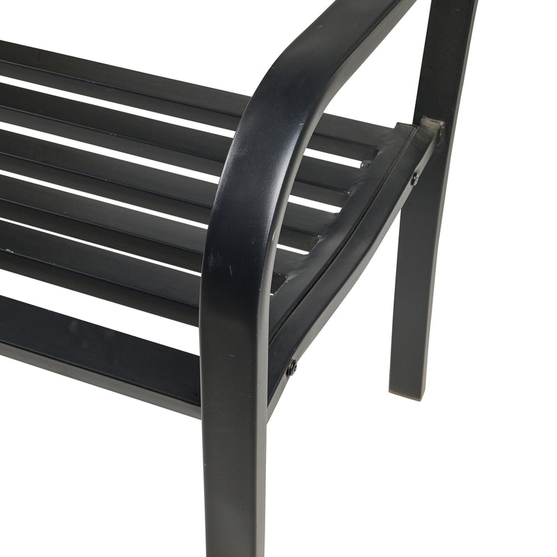 Black Birds And Branches Garden Bench HI-LINE GIFT LTD.