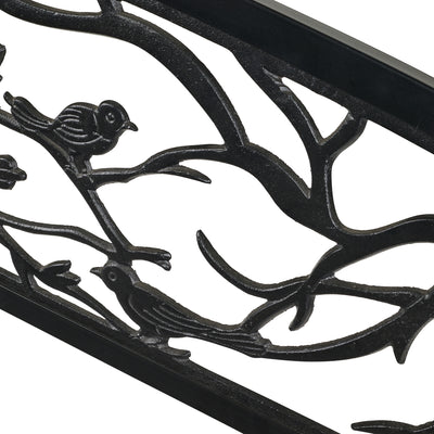 Black Birds And Branches Garden Bench HI-LINE GIFT LTD.