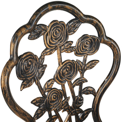 Bronze Rose Bistro 3 Pc Set HI-LINE GIFT LTD.
