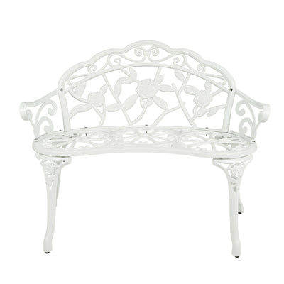 Garden Bench - Rose Design HI-LINE GIFT LTD.