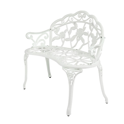 Garden Bench - Rose Design HI-LINE GIFT LTD.