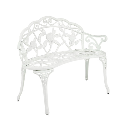 Garden Bench - Rose Design HI-LINE GIFT LTD.