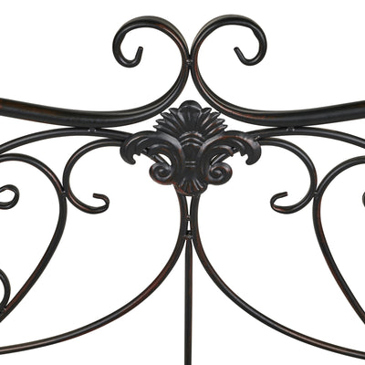 Garden Bench - Scroll Design HI-LINE GIFT LTD.