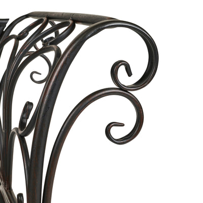 Garden Bench - Scroll Design HI-LINE GIFT LTD.