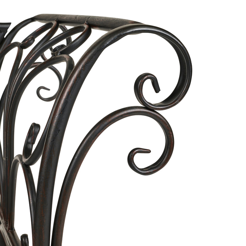 Garden Bench - Scroll Design HI-LINE GIFT LTD.