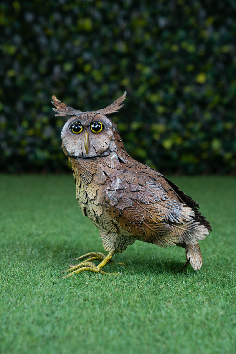 Metal Owl 13 Inch H Hi-Line Gift Ltd.