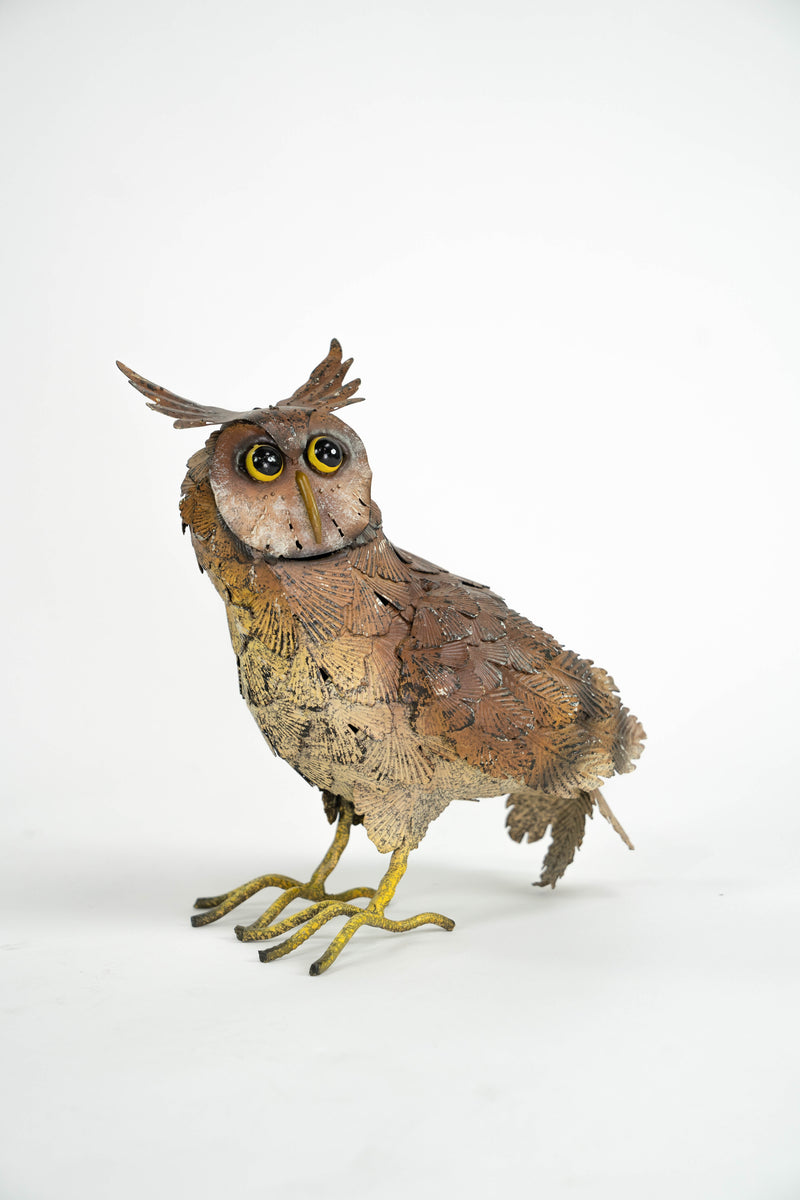 Metal Owl 13 Inch H Hi-Line Gift Ltd.