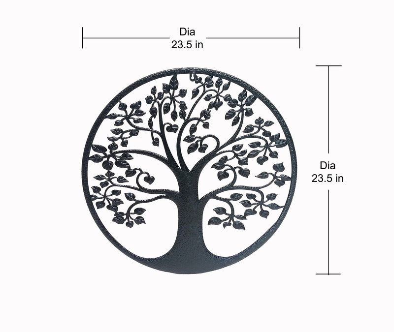 78687 - Metal Wall Hanging Decor Tree Pattern Hi-Line Gift Ltd.