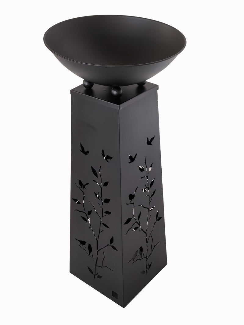 78688-B - Solar Lighted Willow Branch Metal Planter Holder Hi-Line Gift Ltd.