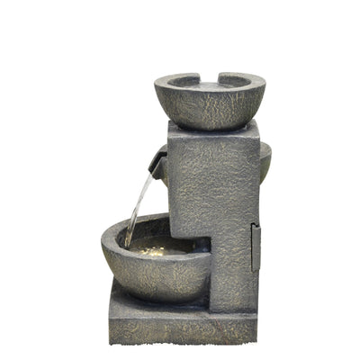 LED Fountain- 3 Bowls HI-LINE GIFT LTD.