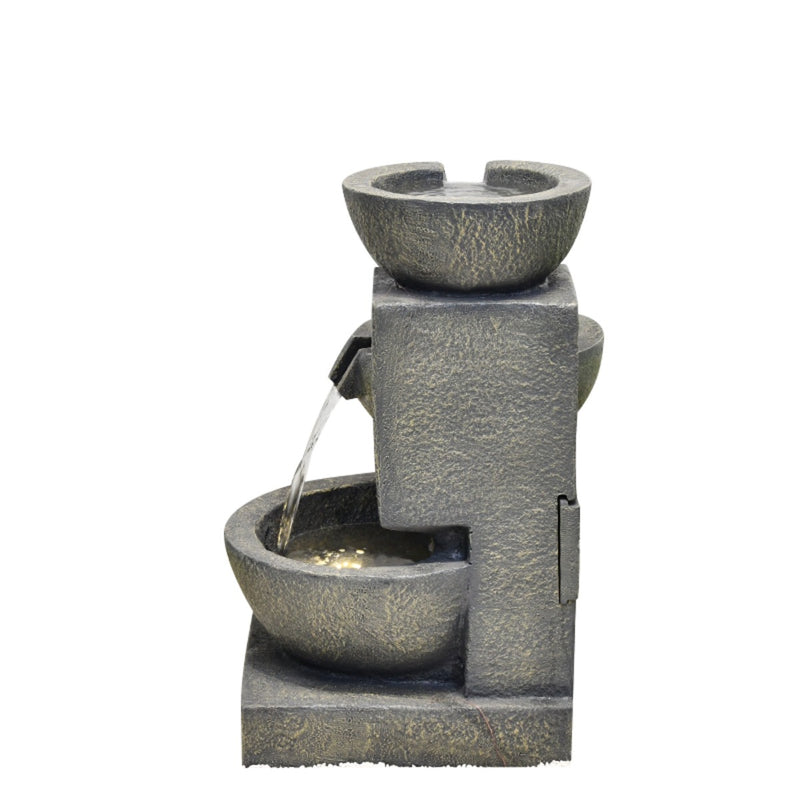 LED Fountain- 3 Bowls HI-LINE GIFT LTD.