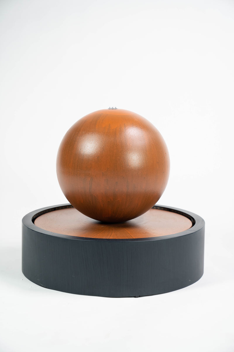 TwoToned Ball Fountain With Strip Light Led Hi-Line Gift Ltd.