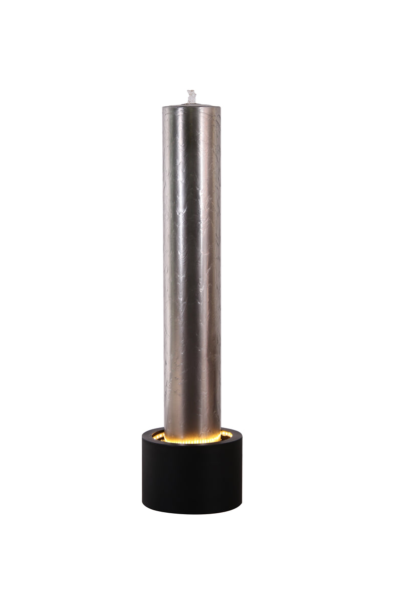 Stainless Steel Pillar Fountain W/led Strips Hi-Line Gift Ltd.