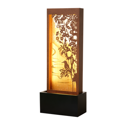 79533-A - 3-Layer Icebird Scenery Fountain with LED Lighting Hi-Line Gift Ltd.