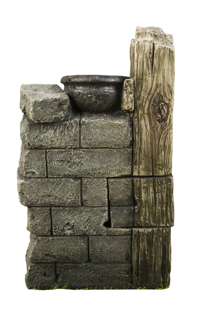 LED Fountain with 2 Bowls Pouring HI-LINE GIFT LTD.