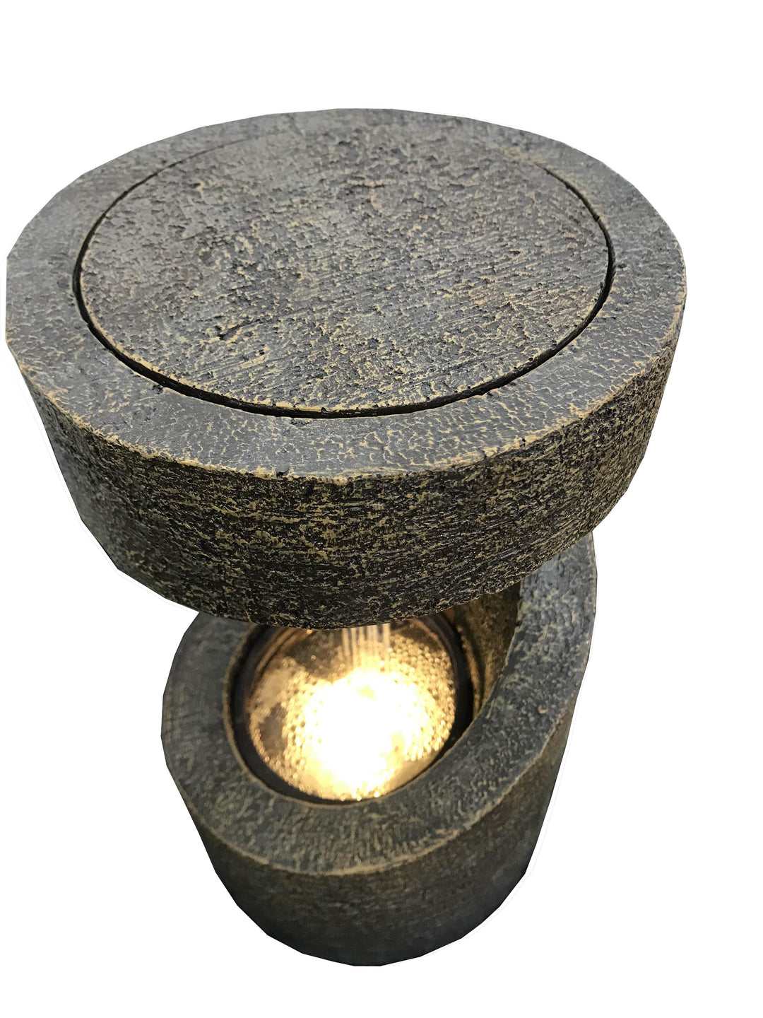 Wooden LED fountain - Water resistant HI-LINE GIFT LTD.