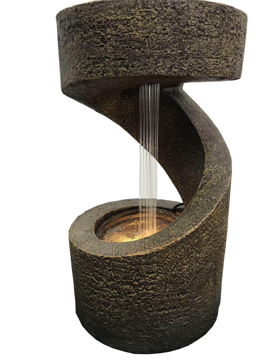 Wooden LED fountain - Water resistant HI-LINE GIFT LTD.