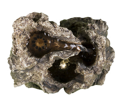 Tree Trunk Fountain W/Led HI-LINE GIFT LTD.