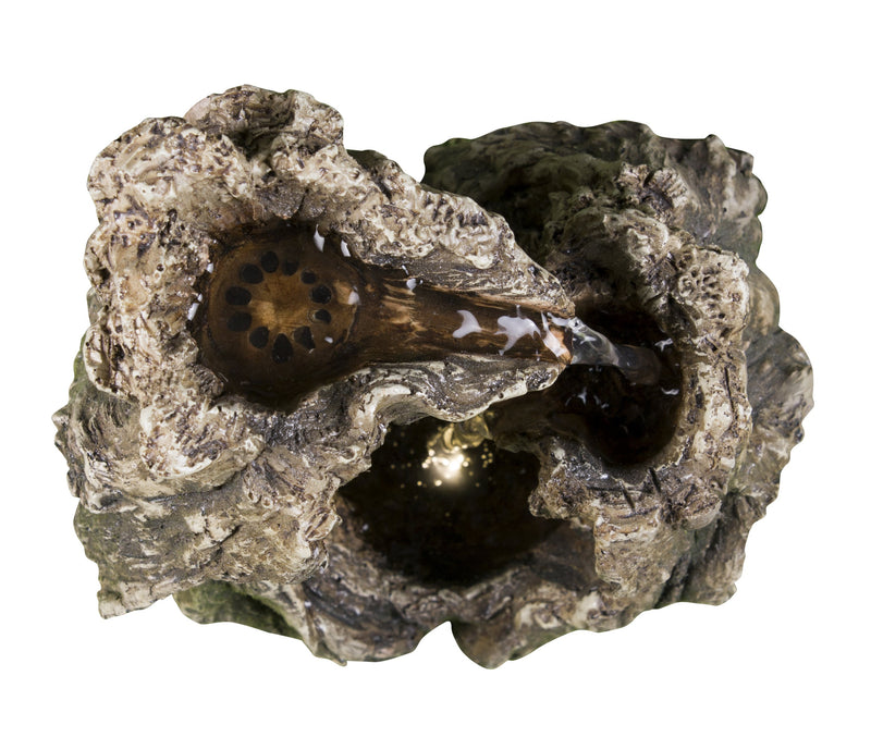 Tree Trunk Fountain W/Led HI-LINE GIFT LTD.