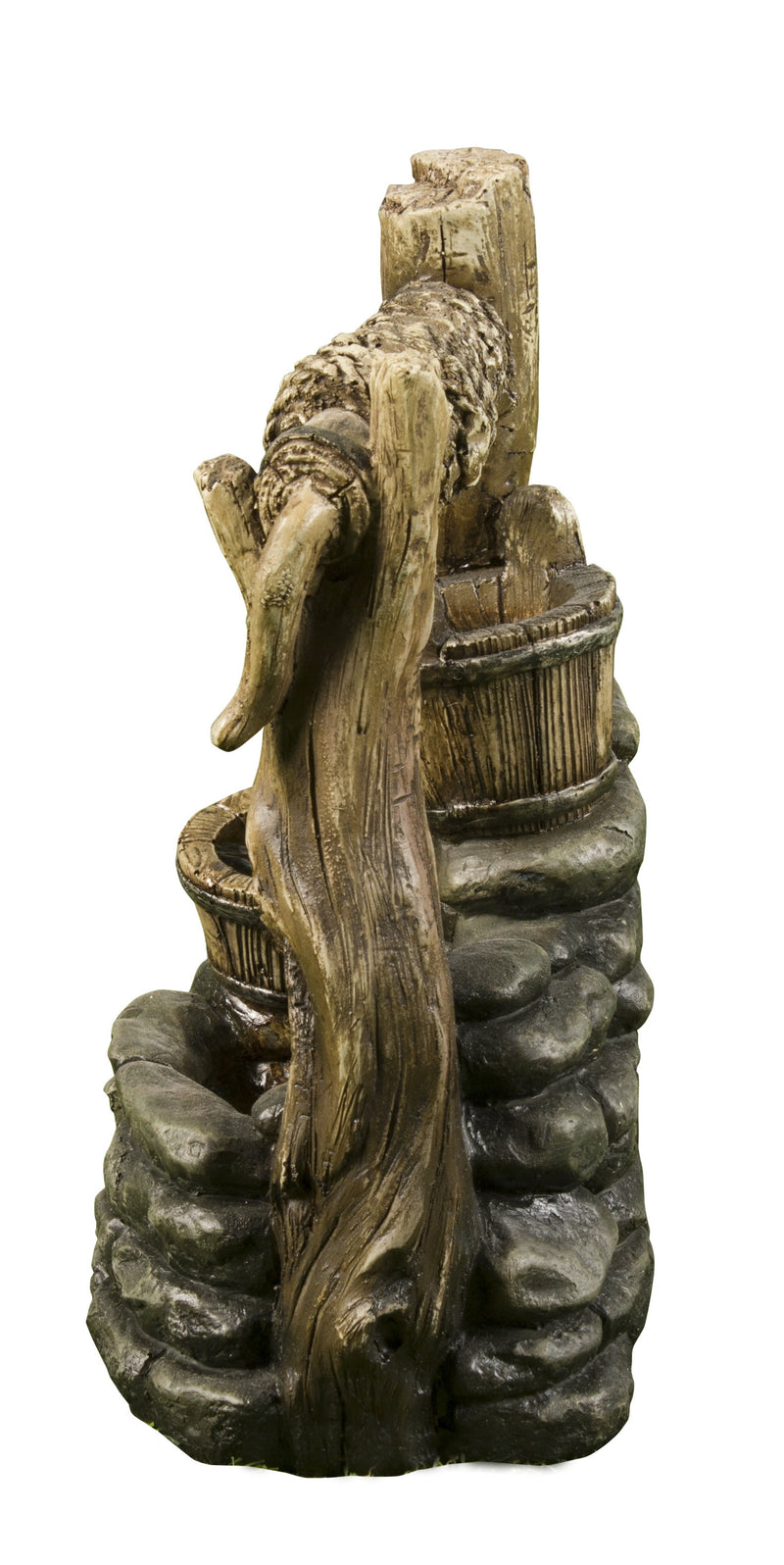 Well Fountain W/2 Buckets & Led HI-LINE GIFT LTD.