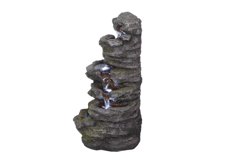 LED Fountain- Multi Level Rock HI-LINE GIFT LTD.