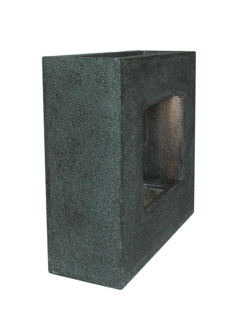 LED Fountain With Planter On Top HI-LINE GIFT LTD.