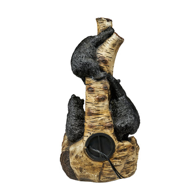 Black Bears Climbing Fountain  29 Inch Hi-Line Gift Ltd.