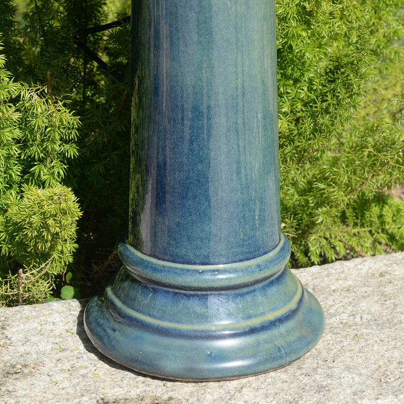 79586-10-BB -  Ceramic Fountain - Blue Tranquility, No Lights HI-LINE GIFT