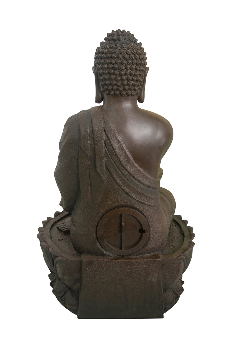 Large Buddha Fountain With Warm White Led Hi-Line Gift Ltd.