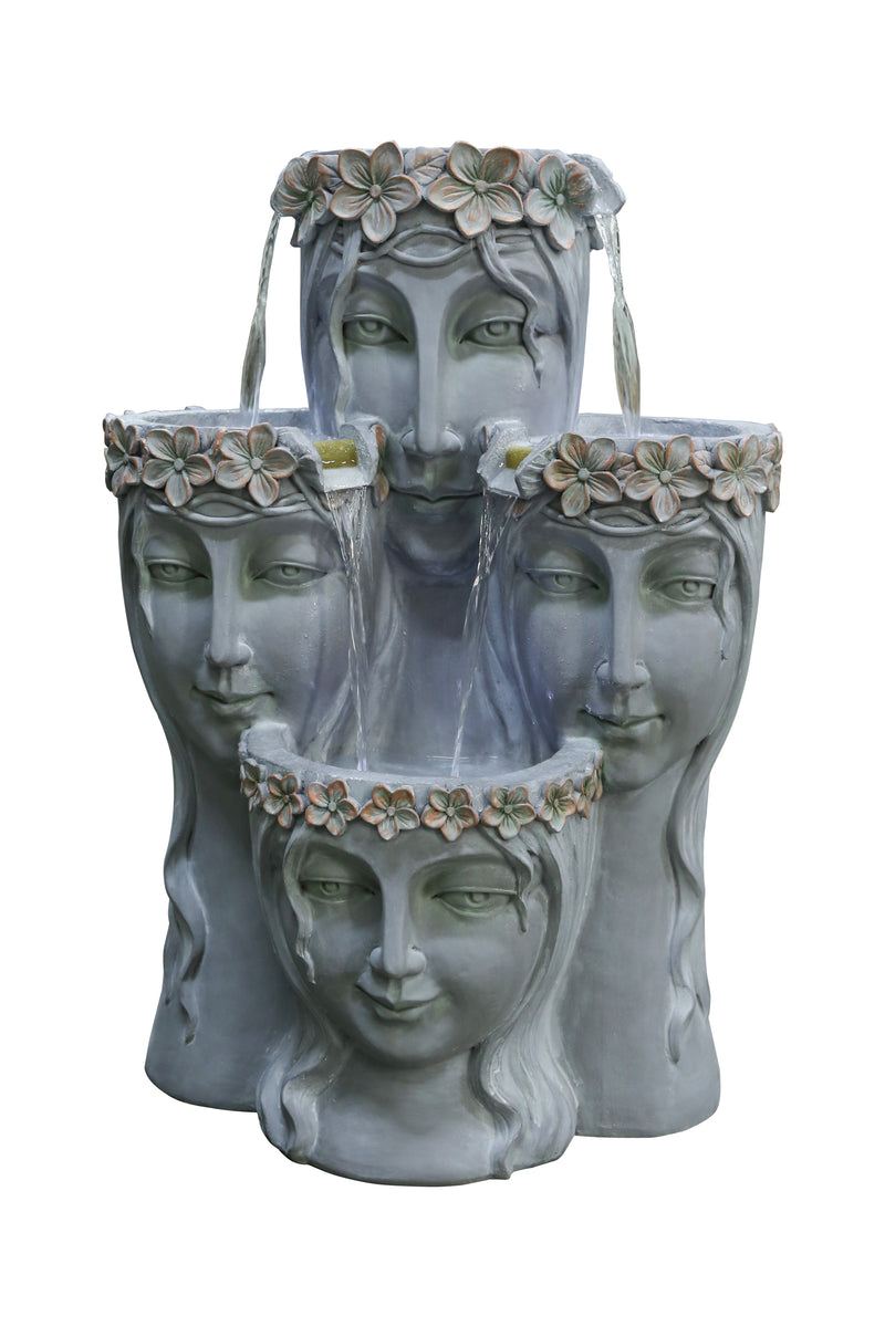 MultiTier Flower Girl Fountain Hi-Line Gift Ltd.