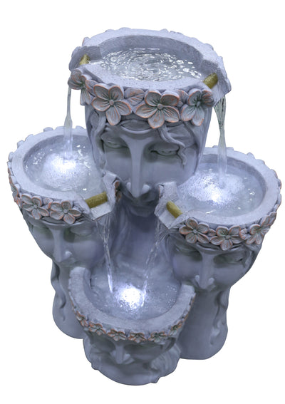 MultiTier Flower Girl Fountain Hi-Line Gift Ltd.