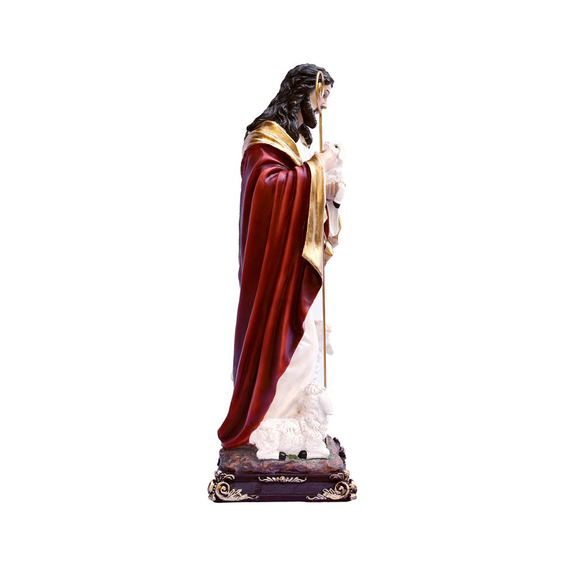81716-24 - 24in Good Shepherd Figure Religious Decor Indoor/Outdoor Hi-Line Gift Ltd.