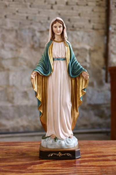 81717-12 - 12in Virgin Mary Figure Statue Religious Decor Hi-Line Gift Ltd.