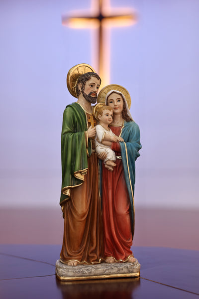 81718-12 - 12in Holy Family Figure Statue Religious Decor Hi-Line Gift Ltd.