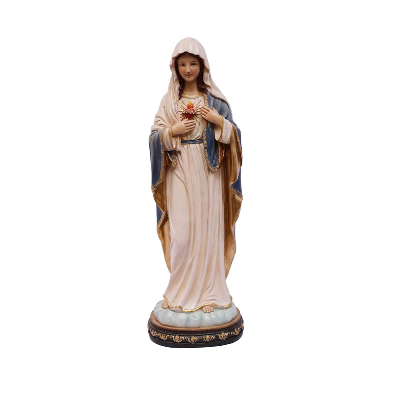 81719-12 - 12 in Sacred Heart Mary Statue Religious Decor Hi-Line Gift Ltd.