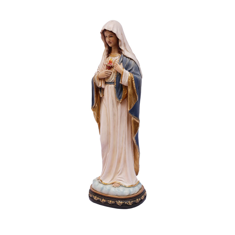 81719-12 - 12 in Sacred Heart Mary Statue Religious Decor Hi-Line Gift Ltd.
