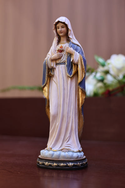 81719-12 - 12 in Sacred Heart Mary Statue Religious Decor