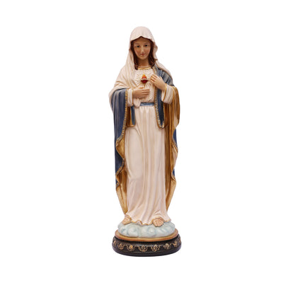 81719-24 - 24 in Sacred Heart Mary Statue Religious Decor Indoor/Outdoor Hi-Line Gift Ltd.