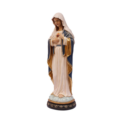 81719-24 - 24 in Sacred Heart Mary Statue Religious Decor Indoor/Outdoor Hi-Line Gift Ltd.