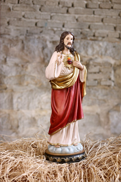 81721-24 - 24 in Sacred Heart of Jesus Statue Religious Decor Indoor/Outdoor Hi-Line Gift Ltd.