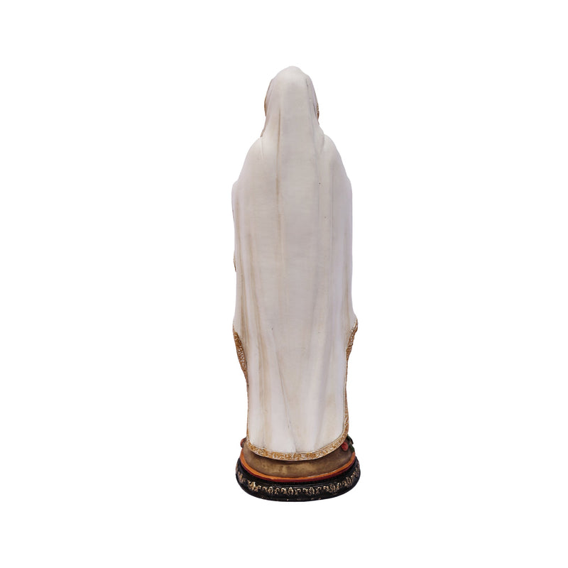 81723-12 - 12" Our Lady of Lourdes Statue Mary Figure Religious Decor Hi-Line Gift Ltd.
