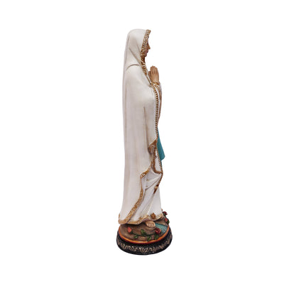 81723-12 - 12" Our Lady of Lourdes Statue Mary Figure Religious Decor Hi-Line Gift Ltd.